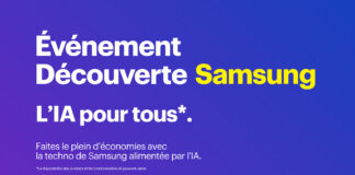 événement découverte Samsung
